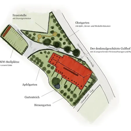 Apartmán Gulfhof Boomgaarden 12 Gerhard *